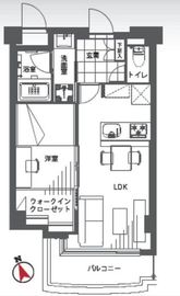 パルロイヤルアレフ赤坂 3階 間取り図