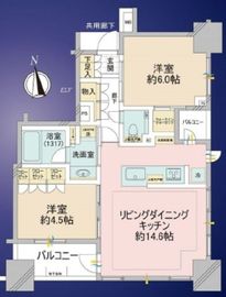 クラッシィハウス神田 8階 間取り図