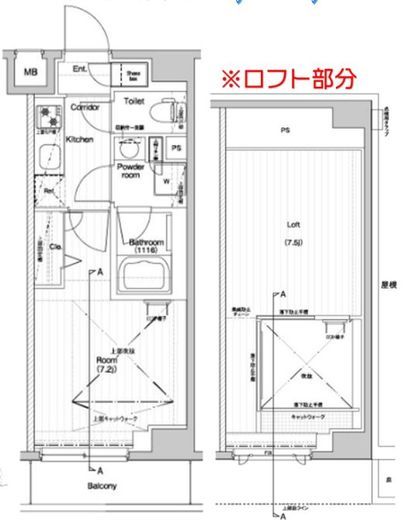 ザ・ウエストミンスター南平台 8階 間取り図