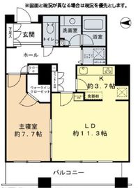 スカイライトタワー 23階 間取り図