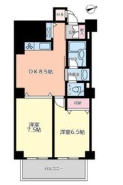 マンション白金台 3階 間取り図