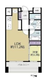 オーベル代官山DE 9階 間取り図