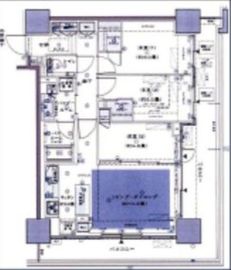 品川イーストシティタワー 11階 間取り図