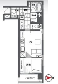 イグレック 4階 間取り図