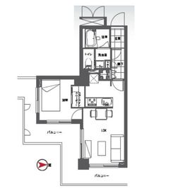 アイタウン・レピア 7階 間取り図
