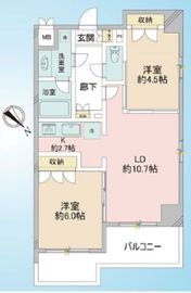 エピック東日本橋レジデンス 12階 間取り図