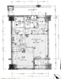 KDXレジデンス南麻布 5階 間取り図