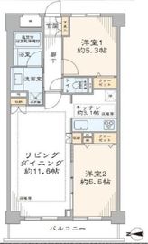 藤和シティスクエア三田サウスウイング 9階 間取り図