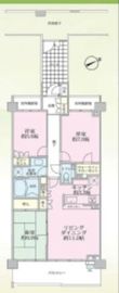シティタワー品川 4階 間取り図