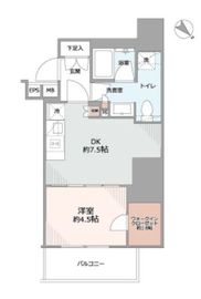 ザ・パークワンズ渋谷本町 12階 間取り図