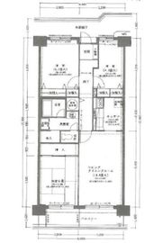 ファミリータウン東陽 10階 間取り図