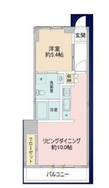 マンション雅叙苑 4階 間取り図