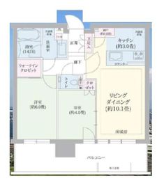 ボルト銀座レジデンス 32階 間取り図