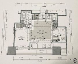 パークアクシス豊洲 12階 間取り図