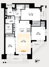 オーパスホームズ三田 3階 間取り図
