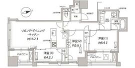 クラッシィハウス神田美土代町 14階 間取り図