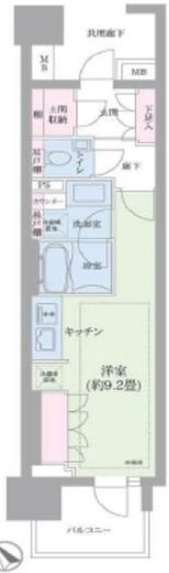 ザ・パークハウス赤羽フロント 2階 間取り図