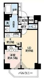 ベリスタ下高井戸駅前 3階 間取り図