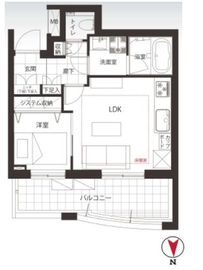 パークシティ浜田山 1階 間取り図
