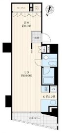 HF白金高輪レジデンス 2階 間取り図