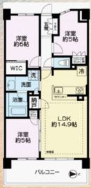 ザ・パークハウス西馬込 5階 間取り図