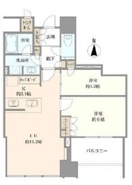 白金ザ・スカイ 13階 間取り図
