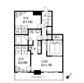 ブリリア代官山プレステージ 29階 間取り図