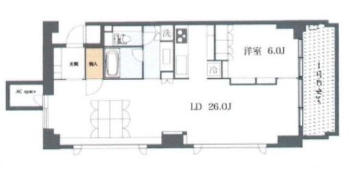 スタイルハウス南麻布 2階 間取り図