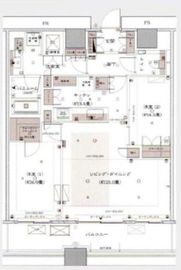 アークヒルズ仙石山レジデンス 47階 間取り図