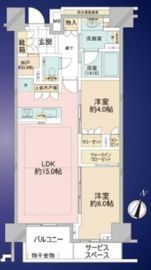 プラウド日本橋三越前 8階 間取り図