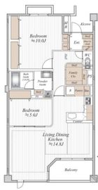 グランヴェール代官山青葉台 3階 間取り図