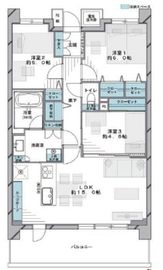 TOKYOシティトリエ 2階 間取り図