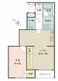 ジェイパーク南麻布 1階 間取り図