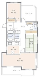 LEREVE羽根木 3階 間取り図