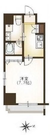 パークアクシス豊洲 6階 間取り図