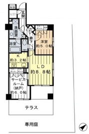 ジェイパーク文京白山 1階 間取り図