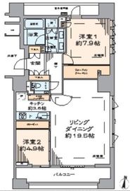 ザ・パークハウス三番町テラス 9階 間取り図