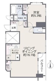 アスコットパーク秋葉原 9階 間取り図