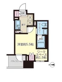 リビオレゾン三田 7階 間取り図