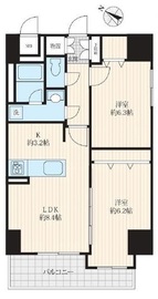 マイキャッスル池尻大橋 7階 間取り図