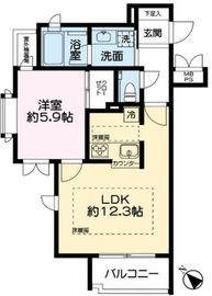 プレシャスヒル大崎 2階 間取り図
