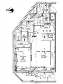 コンシェリア後楽園 5階 間取り図