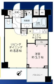 ダイナシティ文京根津 2階 間取り図