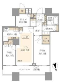 DOGWOOD南麻布 6階 間取り図