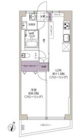 上目黒フラワーマンション 2階 間取り図