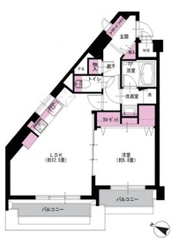 藤和シティコープ中野 5階 間取り図