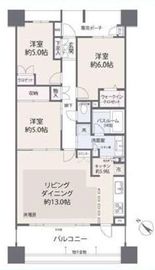 グランアルト豊洲 7階 間取り図