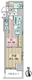 エステムプラザ芝公園 3階 間取り図