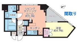 ヴィア・シテラ新宿 7階 間取り図