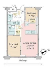 三田ナショナルコート 6階 間取り図